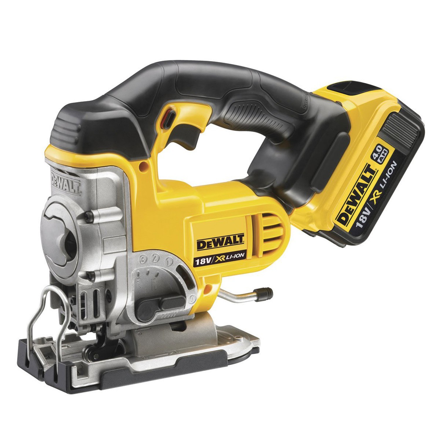 DeWALT DCS331M2 18v XR Jigsaw 2x 4.0Ah Batteries in TSTAK Case