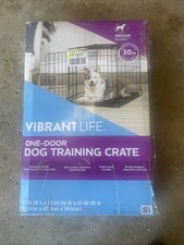 One Door Dog Training Crate