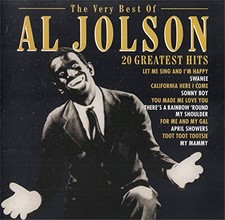 Al Jolson - The Very Best Of - Al Jolson CD WBVG The Cheap Fast Free Post