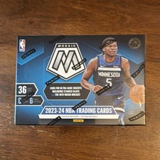 2023-24 Panini Mosaic NBA Sealed Box 36 Cards Ultra-Rare Genesis Prizms