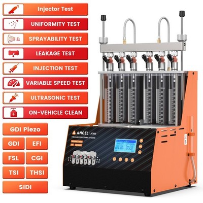 GDI Piezo Injector Cleaner Tester Ultranostic Cleaning Machine Uniformity Test