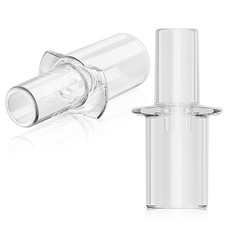 60PCS Breathalyzer Mouthpieces Disposable Tips, Individually Wrapped Breath...