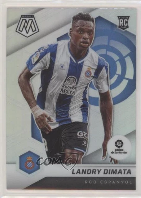 2021-22 Panini Mosaic La Liga Silver Prizm Landry Dimata #167 0h1c