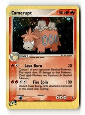 Camerupt Holo Rare Holo Ruby and Sapphire 4/109 LP Pokémon TCG