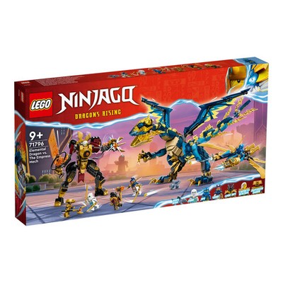 LEGO  NINJAGO  71796 Kaiserliches Mech-Duell gegen den Elementardrachen