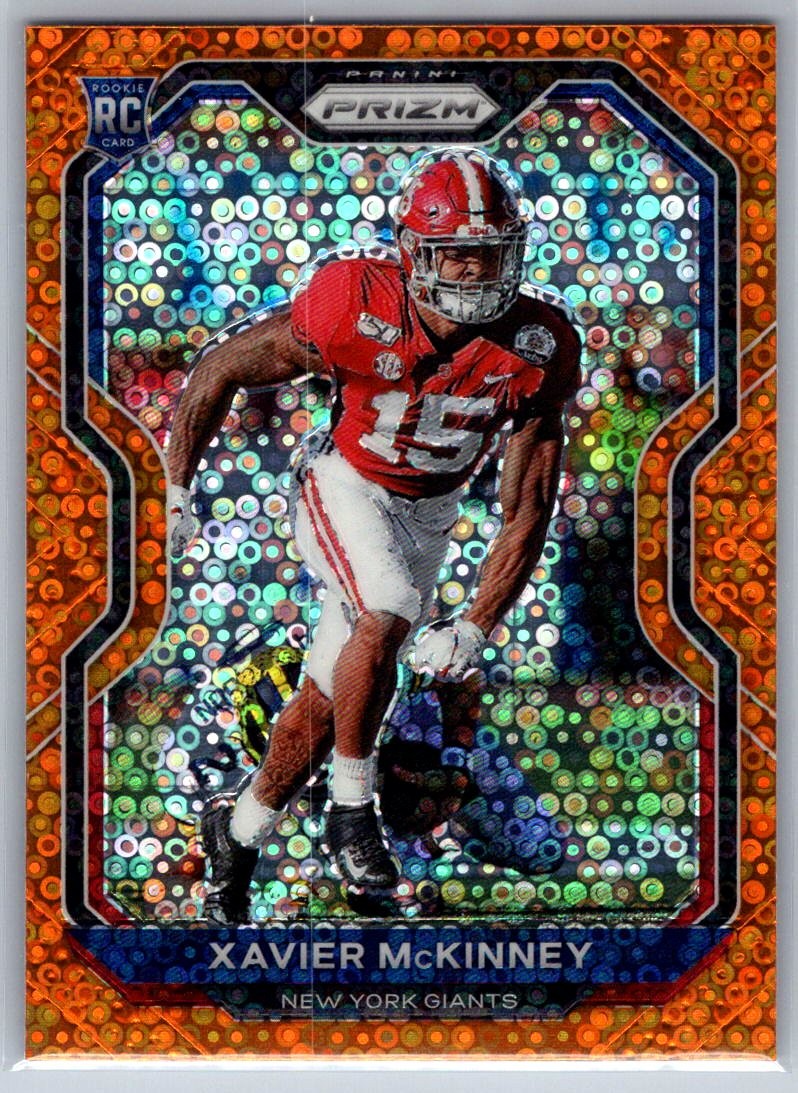 Xavier McKinney Panini Prizm #349 Disco