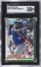 2019 Topps Holiday WalMart Mega Box Vladimir Guerrero Jr #HW167 SGC 10 GEM sd0
