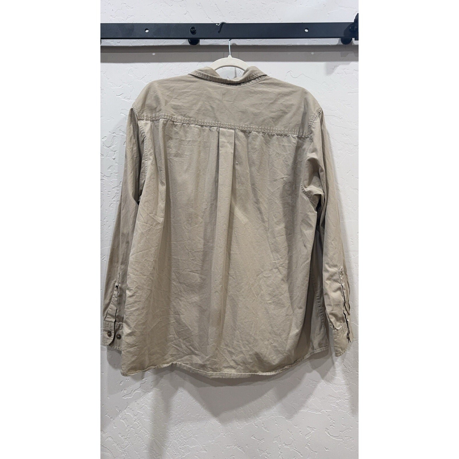 Long Sleeve Button Western Basic Editions Size La… - image 3