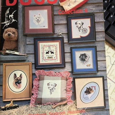 Dogs Collection 4 cross stitch book by Pegasus  