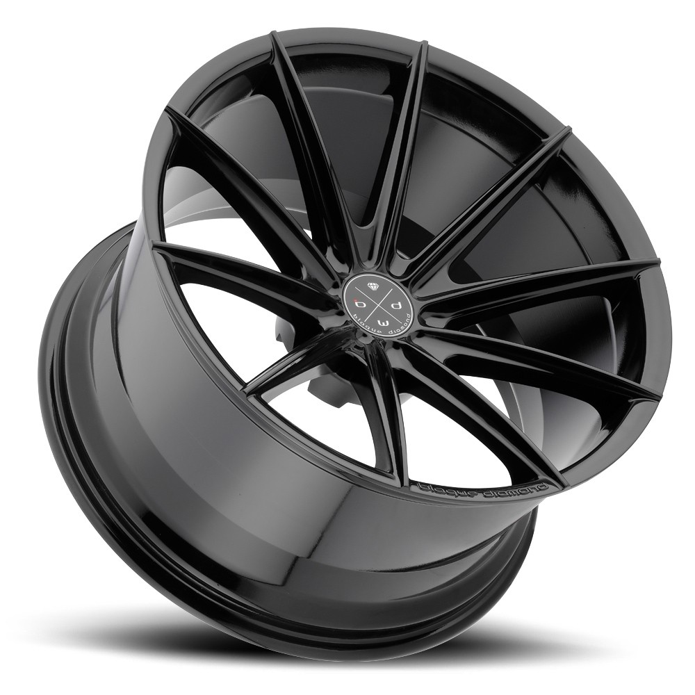 22" BLAQUE DIAMOND BD11 BLACK CONCAVE WHEELS RIMS FITS BMW i8