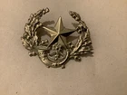 BRITISH MILITARY CAP BADGE SCOTTISH RIFLES  CAMERONIANS VGC WITH LUGS