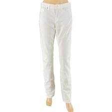 GANT AUDREY Women's White Slim Tapered Fit Jeans Size W29 L34