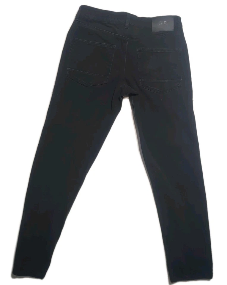 Refinery Republic Denim Jeans Men’s 32x30 Black Straight Fit Casual Wear - Image 3 of 4