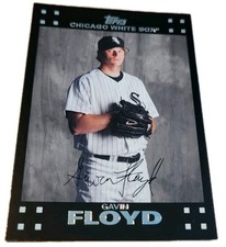2007 Topps #389 Gavin Floyd Chicago White Sox MLB Baseball Card (N2