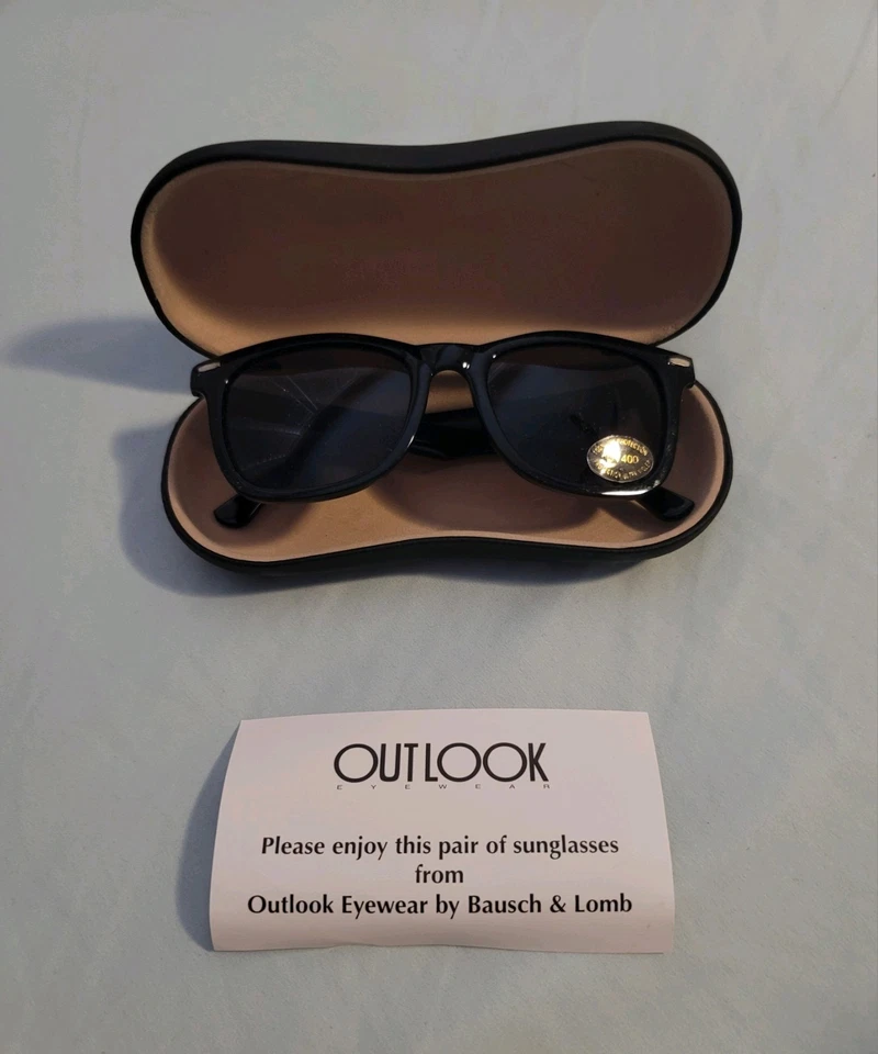 NEW Bausch&Lomb Outlook™ Sunglasses  Blues Brothers Style 100% Protection UV400  - Image 2 of 4