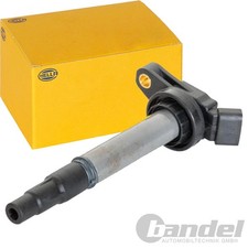 HELLA ZÜNDSPULE, 4 POLIG für TOYOTA AURIS AVENSIS COROLLA PRIUS YARIS RAV 4