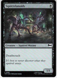 Squirrelanoids #81 Foil Teenage Mutant Ninja Turtles MTG