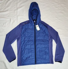 NEW Ralph Lauren RLx Polo Full Zip Hybrid Quilted Hooded Golf Jacket Large $268