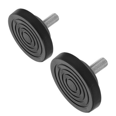 2 Pcs Laufband-bodenschutz Verstellbare Nivellierfüße Rutschfeste Möbelpolster