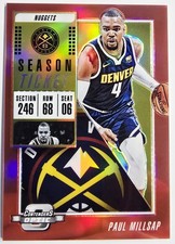 2018-2019 Panini Contenders Optic Season Ticket Red Prizm Paul Millsap #14 🔴