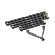 Racing Aluminum Alloy Tie Link Rod Kit For Axial SCX24 90081 1:24 RC Car