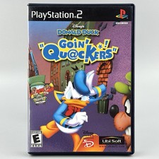 Donald Duck: Goin' Quackers (Sony PlayStation 2, 2000) PS2 - Tested