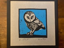 Enotrio Pugliese, Gufi. Prova d'artista ritoccata a mano