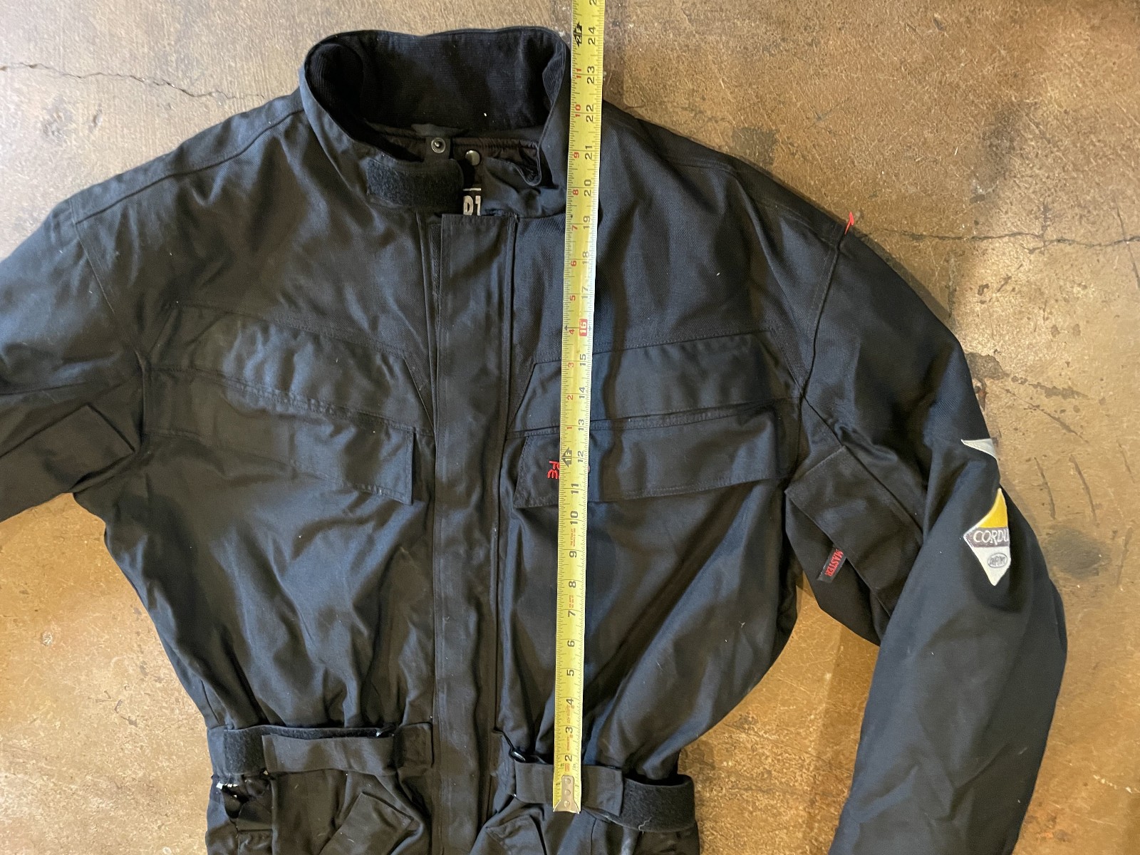 Tour Master Cortech 1 Piece Armored Motorcycle Riding Suit Mens Size X-LARGE