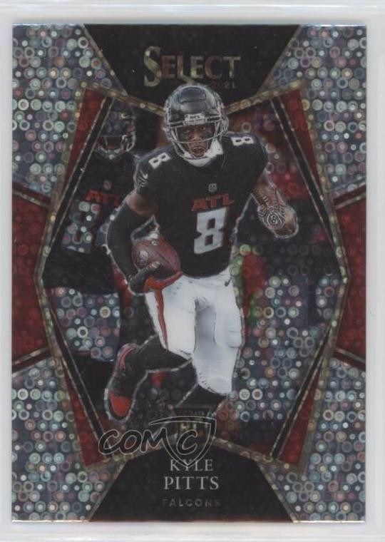 2021 Panini Select Premier Level Disco Prizm Kyle Pitts #146 Rookie RC 00jz