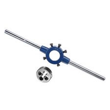 Die Stock Handle Set 3/8-16 UNC Thread Fit 20mm-30mm OD M9-M11 Die Wrench