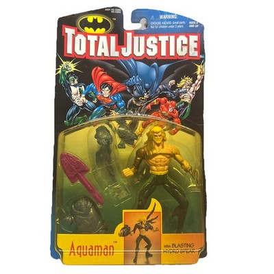 Hasbro Kenner DC Comics Total Justice AQUAMAN Toy Action Figure Vintage 1996