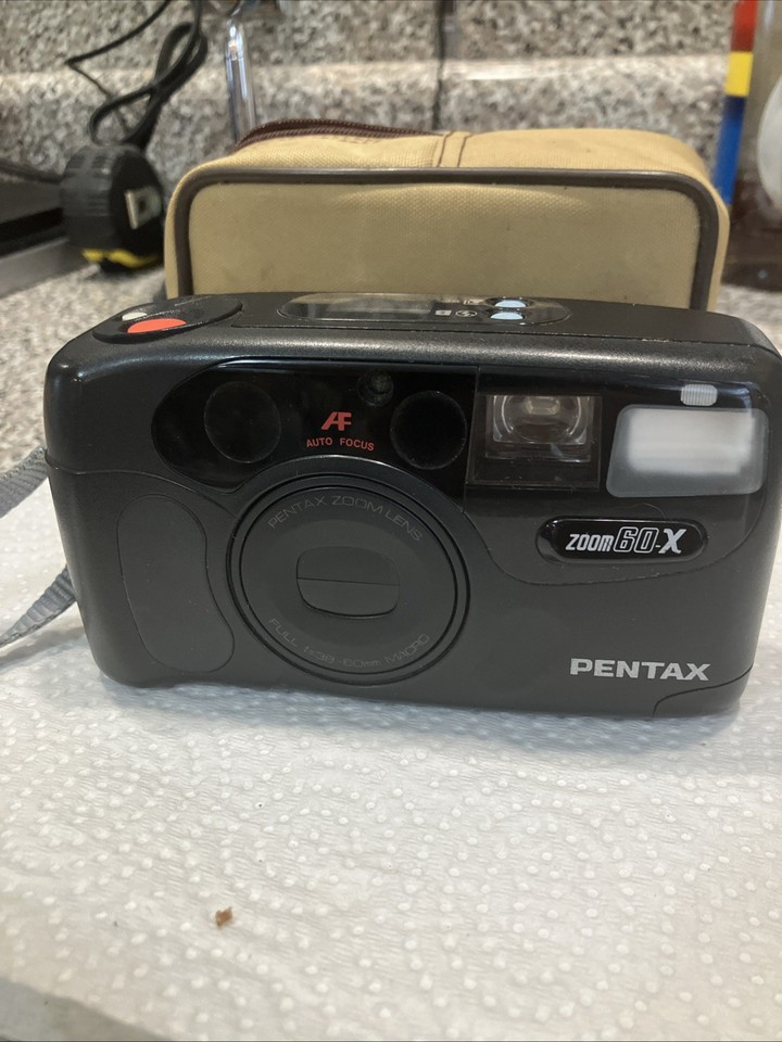 Appareil Photo Pentax Zoom 60-X 38-60mm - Argentique 35mm Testé, état EXC+5