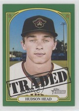 2021 Topps Heritage Minor League Edition Green Border 24/75 Hudson Head #198 7ng