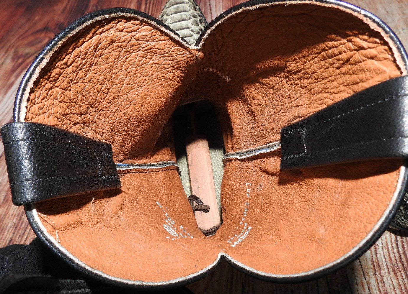 Dan Post Manning Python Snake Skin Leather Men’s … - image 10