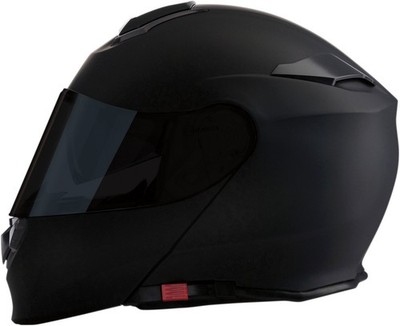Z1R Solaris 2.0 Smoke Modular Motorcycle Helmet Flat Black