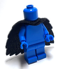 Lego - Minifigure Utensil - Black, Castle, Medieval, Cape / Cloak - Beastmaster