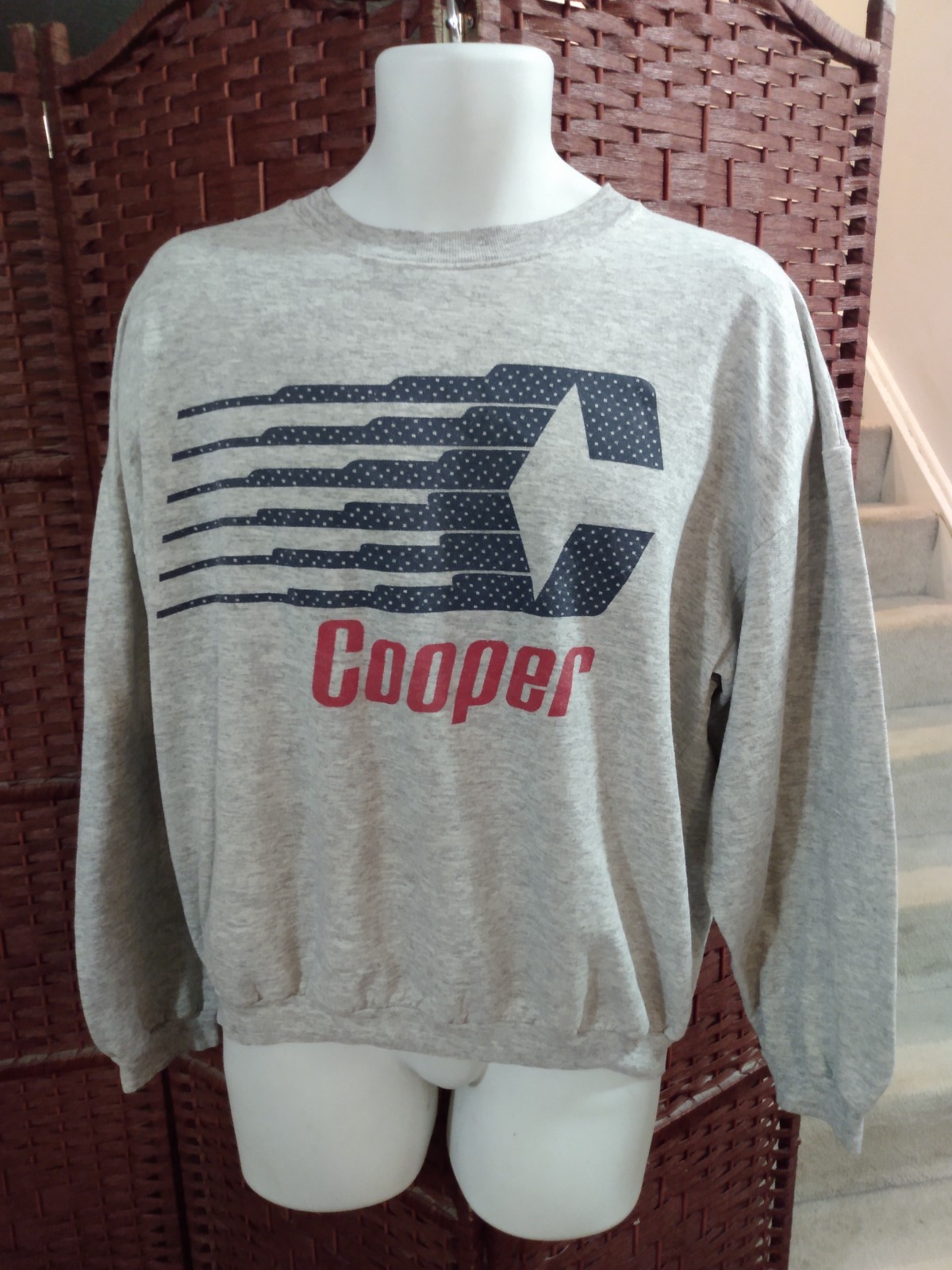 Vintage Cooper Sports Equipment Sweatshirt Xl Canada Hockey 80S 90S