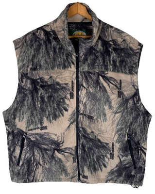 #ad #ad Cabelas Camo Fleece Vest Open Country Hunting Camouflage Men’s Size XXL 2XL $39.95