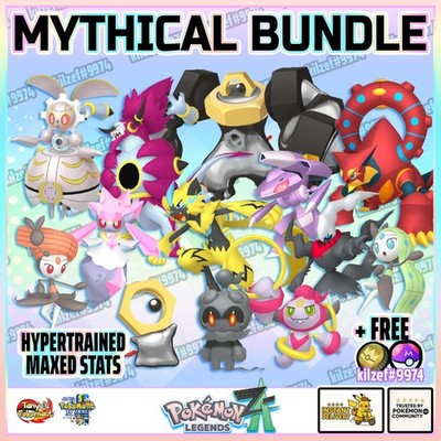 ✨ Pokémon Legends: Z-A ALL MYTHICAL POKEMON Instant Delivery
