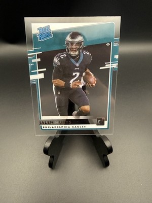 2020 Panini Chronicles - Clearly Donruss Rated Rookie Jalen Hurts Eagles