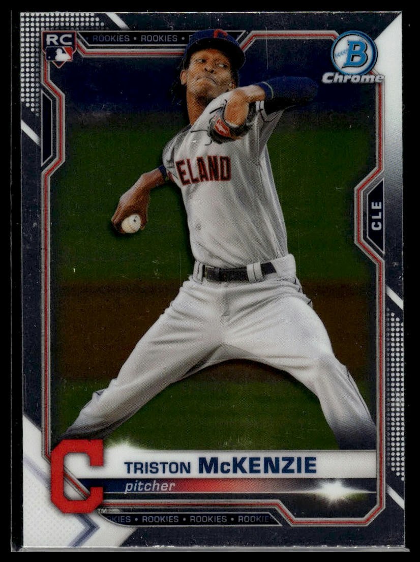 2021 Bowman Chrome #6 Triston McKenzie