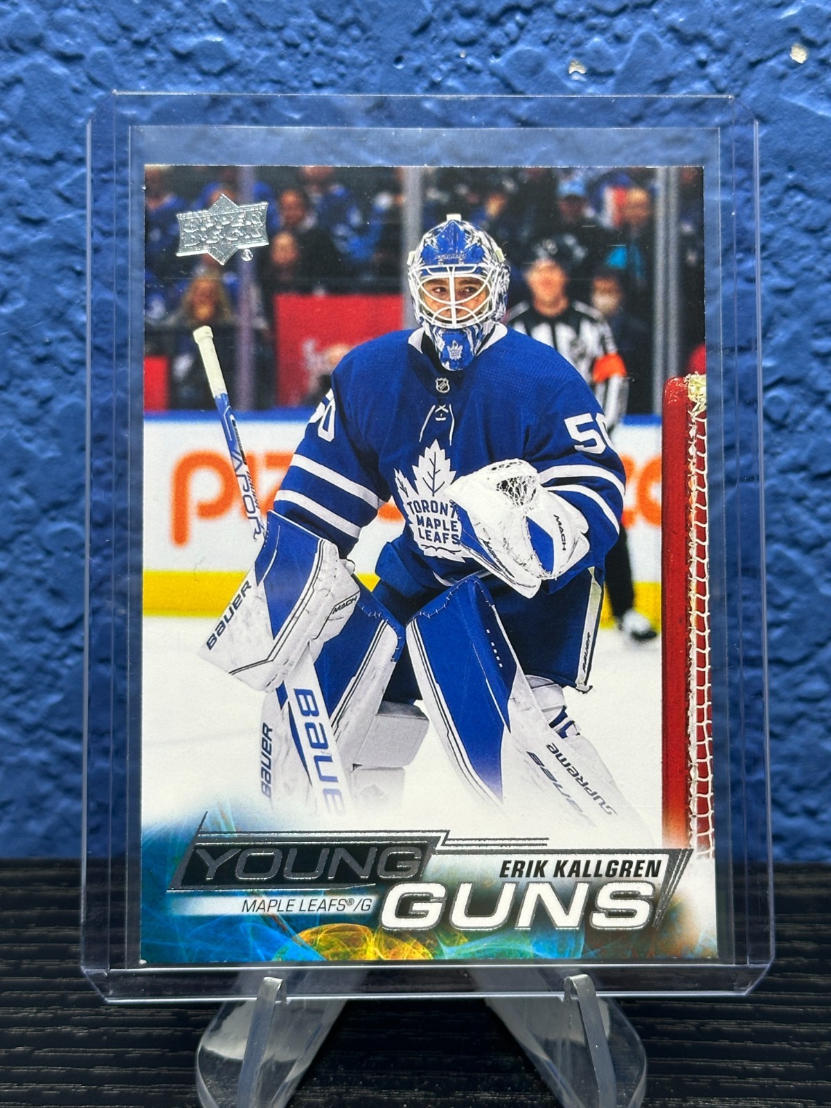 2022-23 Upper Deck Series 1 Young Guns Erik Kallgren YG RC Card# 208