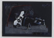 1995-96 Score Black Ice Daren Puppa #210 e0k