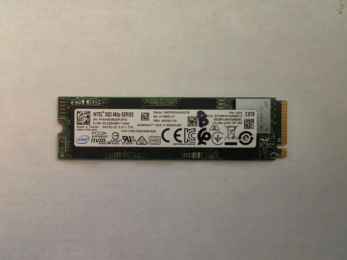 Intel 2TB Storage Capacity Internal Solid-State Drives for sale | eBay