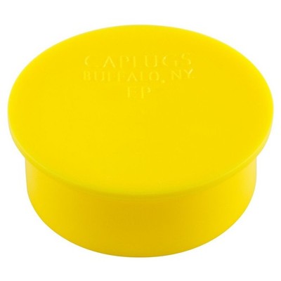 20pcs Yellow Plastic Protective Caps Dust Cover Cap End Cap 0.53'' ID 0.595'' OD