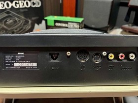 SNK Neo Geo CD Console Top Loading Region Free w/2 Pro Controllers from JAPAN