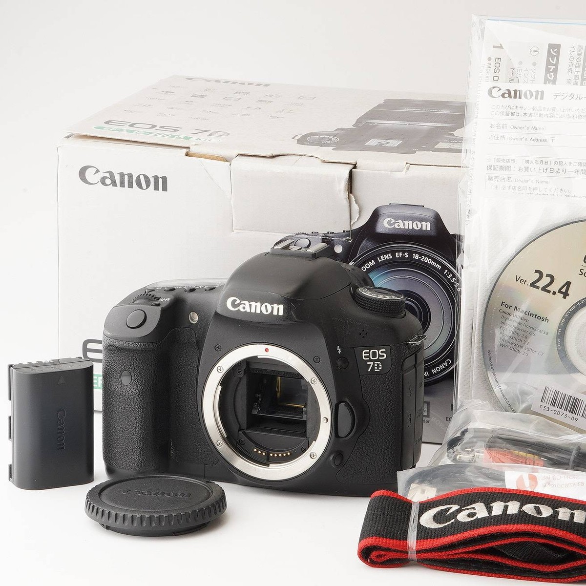 EXCELLENT+] Canon EOS 7D Body Digital SLR Camera | eBay