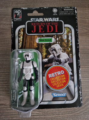 Star Wars The Retro Collection ''Biker Scout'' OVP Hasbro Kenner ROTJ