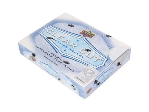 2024-25 UPPER DECK UD NHL ICE HOCKEY CLEAR CUT HOBBY BOX NEW FACTORY SEALED