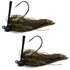 Harmony Fishing – Tungsten Flipping Jigs (2 Pack) – Weedless Flippin/Skipping...